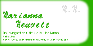 marianna neuvelt business card